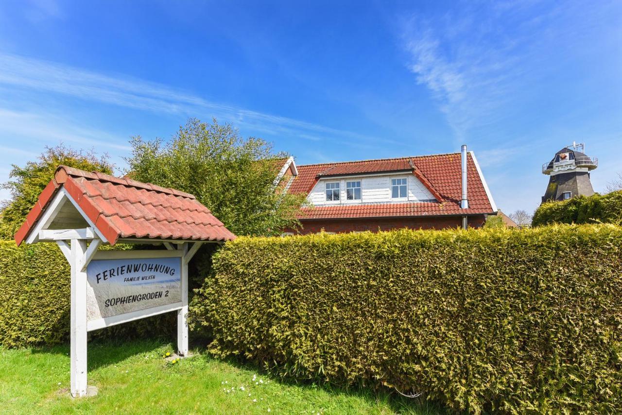 Ferienwohnungen Im Haus Friesische Weite Schillig Exterior photo